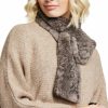 Wholesale Fakefur-Schal - Grau