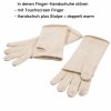 Wholesale Kaschmir-Handschuh - Beige Meliert