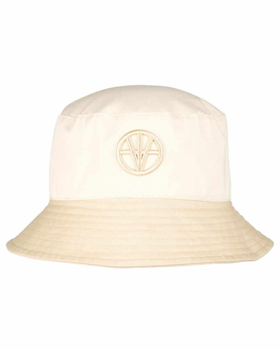 Hot Bucket Hut Mit Logo-Multi Beige