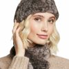 Online Fakefur-Stirnband - Grau