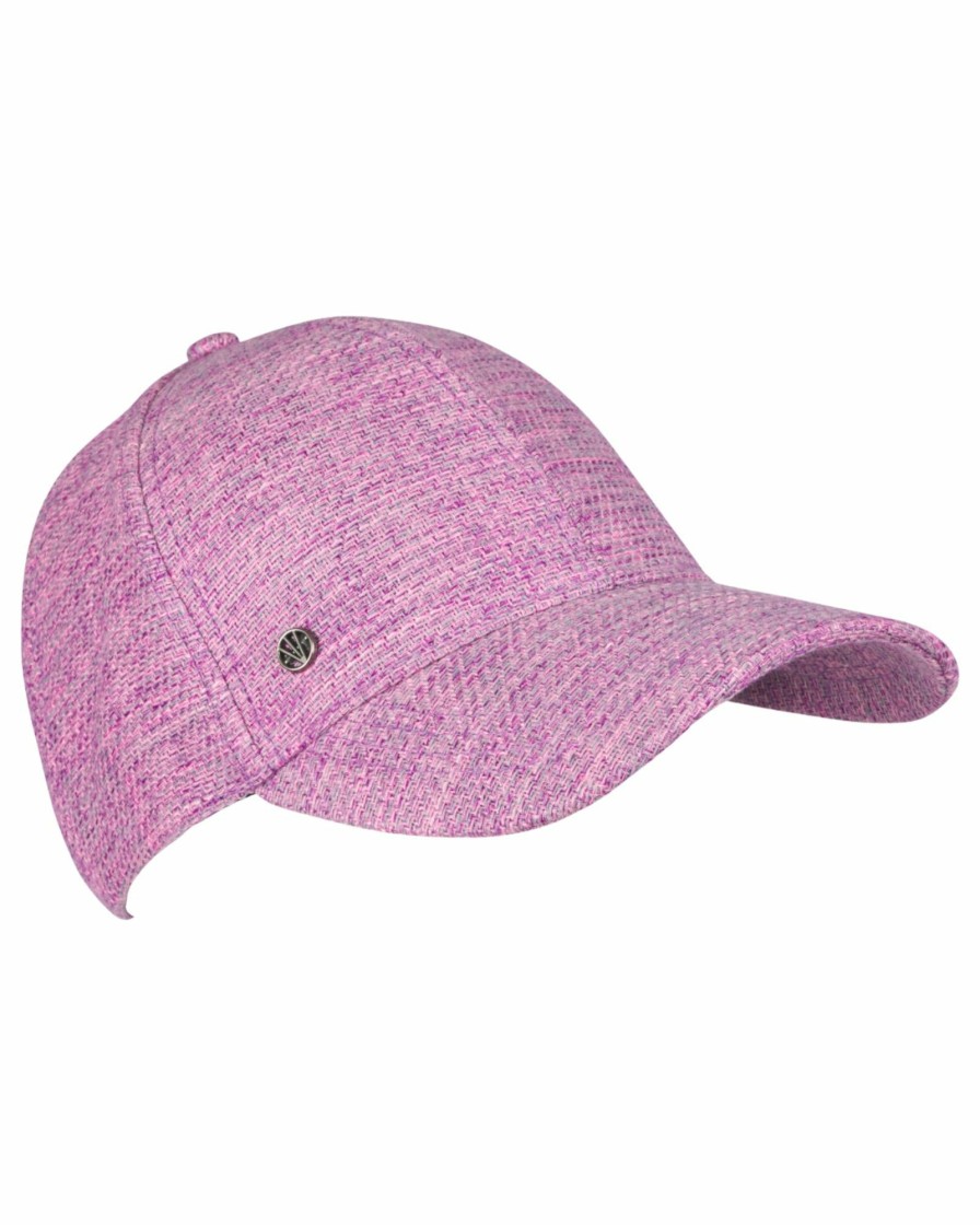 New Color-Blocking Baseball Cap-Multi Pink