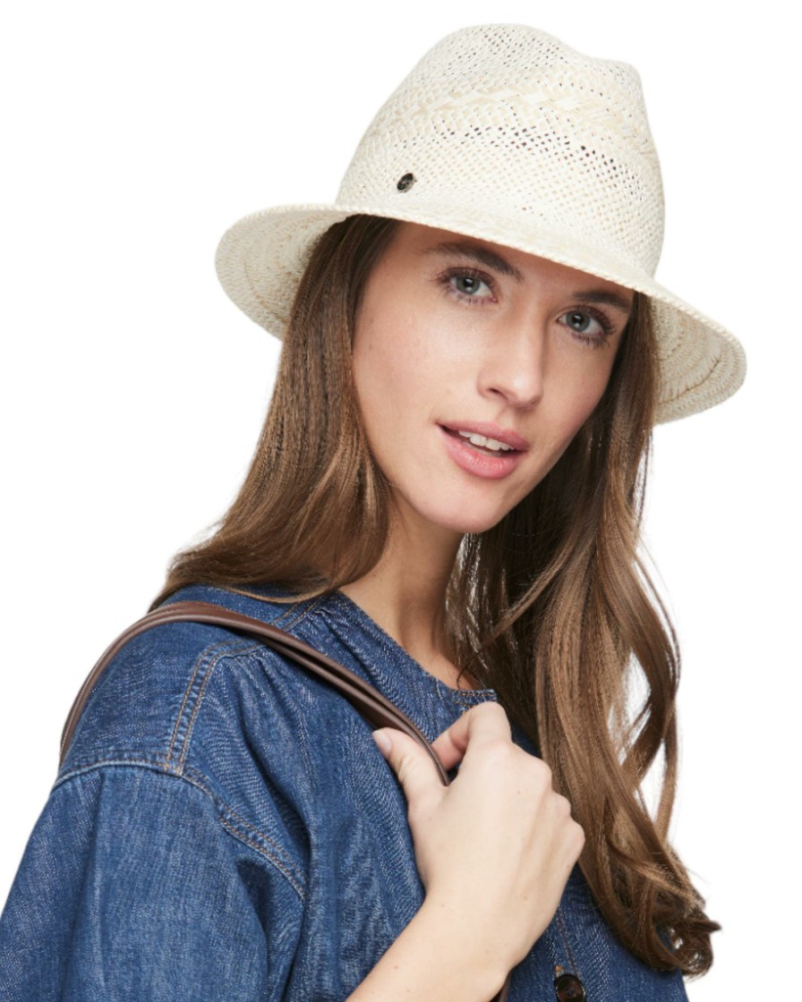 Clearance Fedora-Creme-Natur